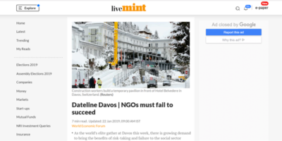 NGOs Must Fail to Succeed