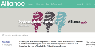 Systems Change at Scale